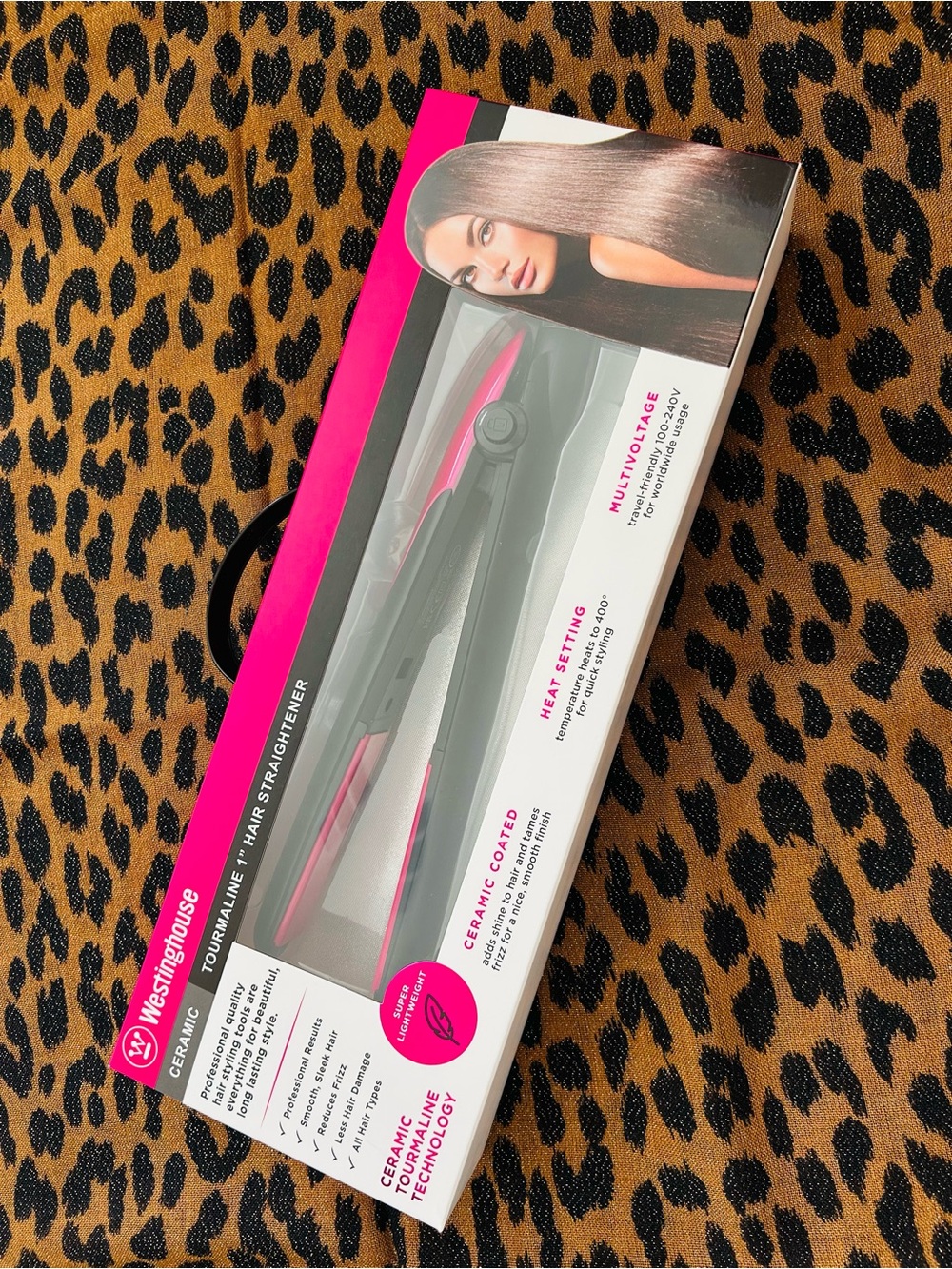 🩷🖤 Pink & Black 🖤🩷 Ceramic Hair Straightener